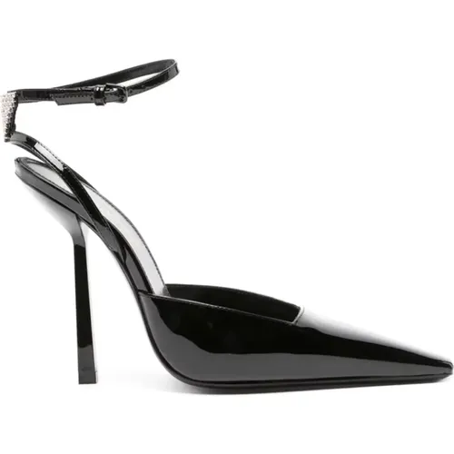 Elegant Leather Pumps , female, Sizes: 7 UK - Saint Laurent - Modalova