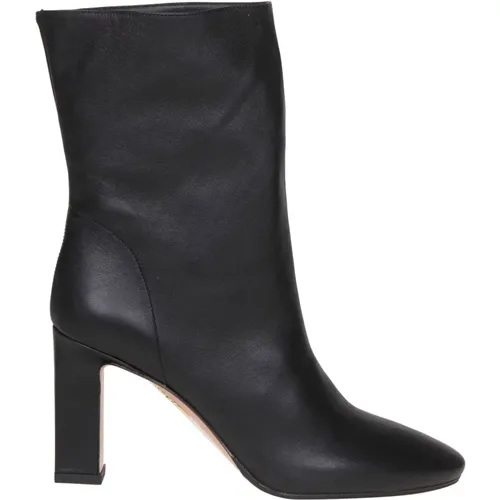 Nappa Ankle Boots , female, Sizes: 4 UK, 6 UK - Aquazzura - Modalova