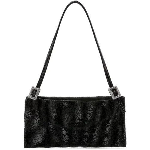 Crystal-Embellished Mini Bag, , female, Sizes: ONE SIZE - Benedetta Bruzziches - Modalova