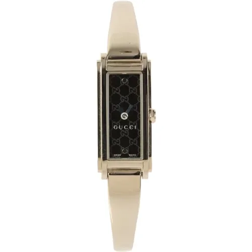 Pre-owned Metal watches , female, Sizes: ONE SIZE - Gucci Vintage - Modalova