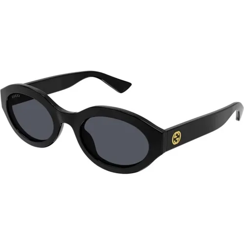 Schwarz Graue Sonnenbrille Gg1579S 001 - Gucci - Modalova