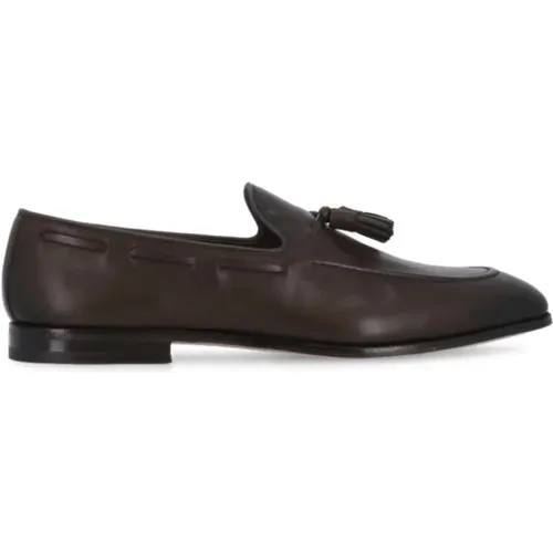 Leather Loafers with Visible Stitches , male, Sizes: 10 UK, 8 UK - Church's - Modalova