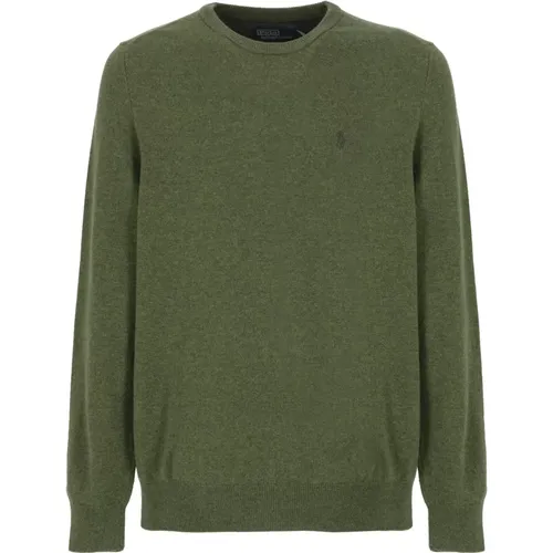 Grüne Pullover , Herren, Größe: L - Ralph Lauren - Modalova