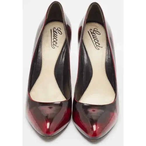 Pre-owned Fabric heels , female, Sizes: 7 1/2 UK - Gucci Vintage - Modalova