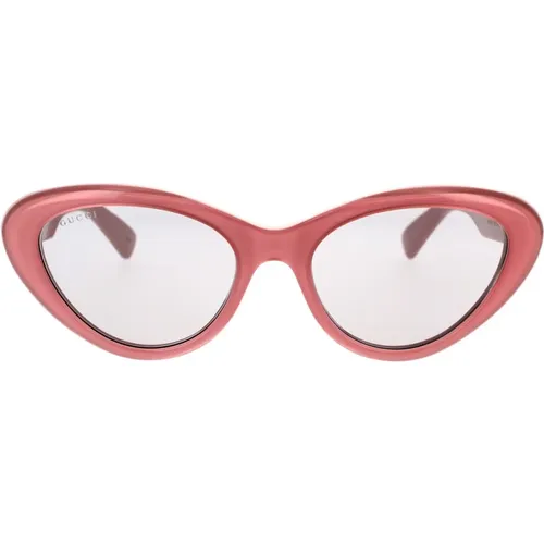 Stilvolle Sonnenbrille Gg1170S 004 , Damen, Größe: 54 MM - Gucci - Modalova