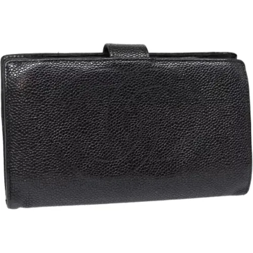 Pre-owned Leather wallets , female, Sizes: ONE SIZE - Chanel Vintage - Modalova