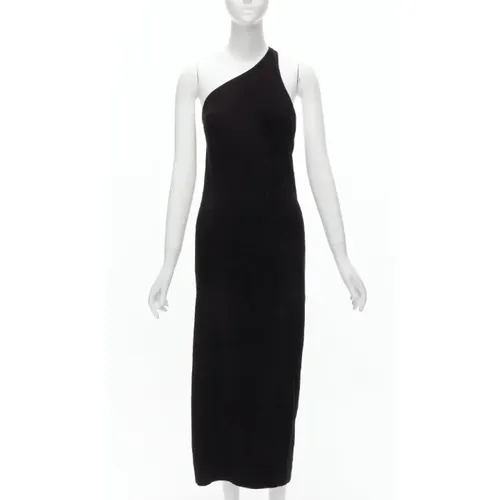 Pre-owned Suede dresses , female, Sizes: 3XL/4XL - Gucci Vintage - Modalova