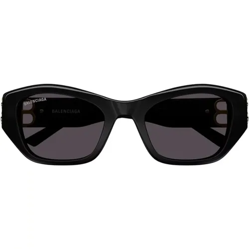 Womens Cateye Sunglasses with Acetate Frame , female, Sizes: 53 MM - Balenciaga - Modalova