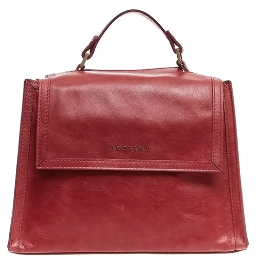 Womens Bags Handbag Rosso Noos , female, Sizes: ONE SIZE - Orciani - Modalova