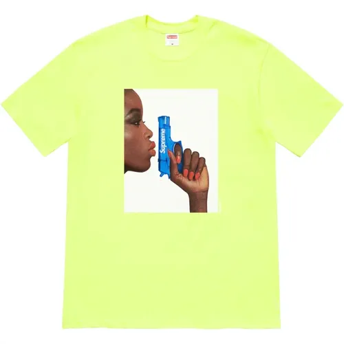 Bright Water Pistol Tee Limited Edition , male, Sizes: M, XL, L - Supreme - Modalova