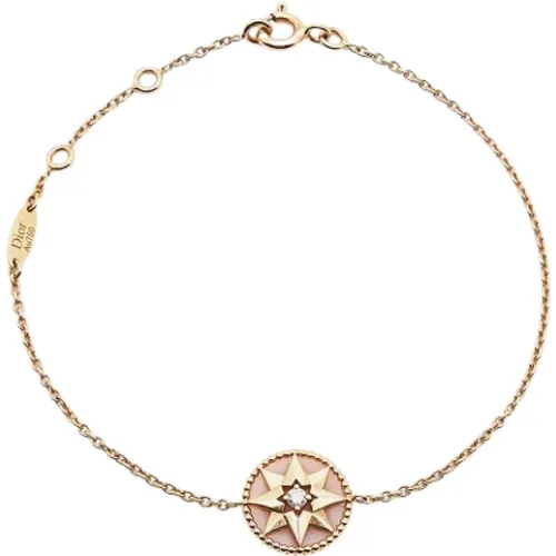 Pre-owned Rose Gold bracelets , female, Sizes: ONE SIZE - Dior Vintage - Modalova