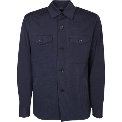 Jackets & Coats Ss24 , male, Sizes: L - Harris Wharf London - Modalova