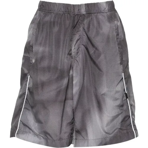 Crinkle Drawstring Shorts - Fa394 , Herren, Größe: M - 44 Label Group - Modalova