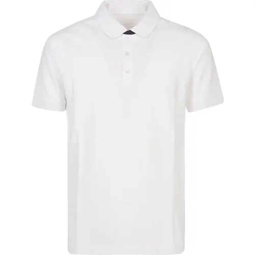 Klassisches Weißes Poloshirt , Herren, Größe: XL - Fay - Modalova