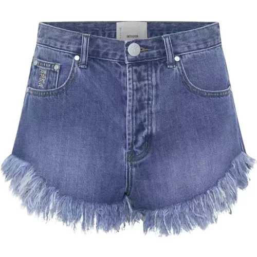 Zerrissene Jeansshorts , Damen, Größe: W25 - One Teaspoon - Modalova