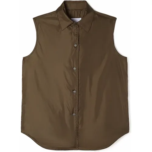 Gilet Dot - Stylish Sleeveless Jacket , female, Sizes: M, S - Aspesi - Modalova