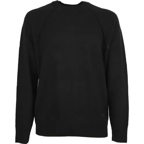 Ribbed Wool Sweater , male, Sizes: L, M, S - Calvin Klein - Modalova