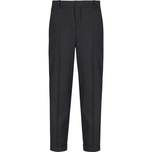Monogram wool trousers , male, Sizes: XL, L, 2XL - Balmain - Modalova