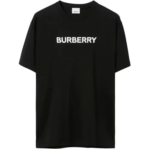 Schwarzes T-Shirt Burberry - Burberry - Modalova