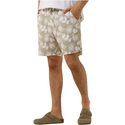 Herren Leo Shorts für den Sommer , Herren, Größe: L - Woodbird - Modalova