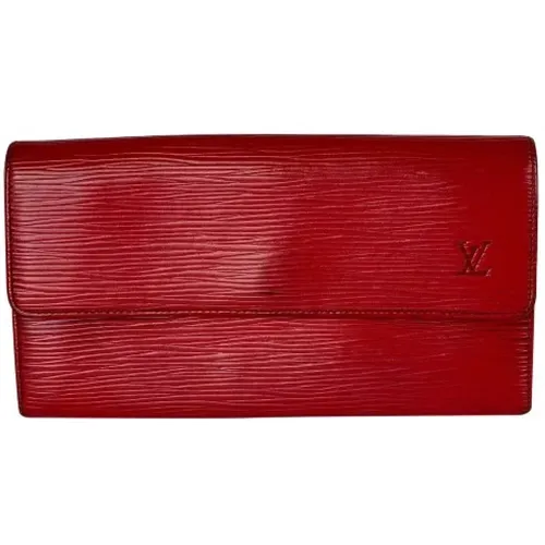 Pre-owned Leather wallets , female, Sizes: ONE SIZE - Louis Vuitton Vintage - Modalova