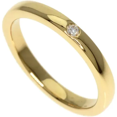 Pre-owned Gold rings , female, Sizes: ONE SIZE - Tiffany & Co. Pre-owned - Modalova