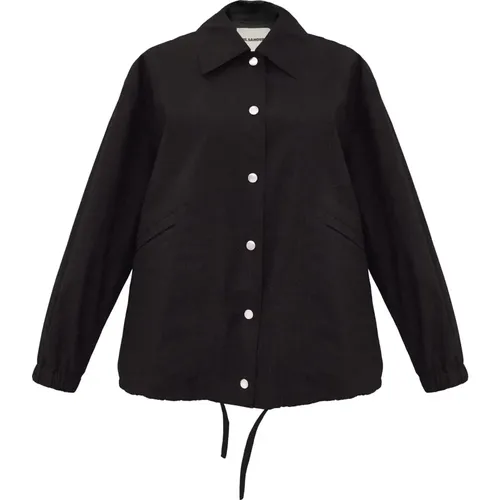 Stilvolle Schwarze Jacke für Frauen - Jil Sander - Modalova