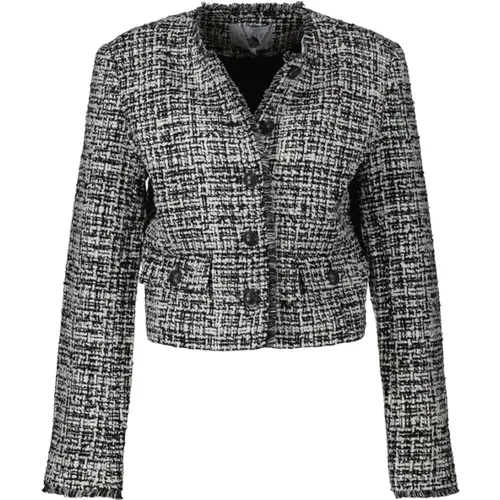Tweed Jackets , female, Sizes: M - Dante 6 - Modalova