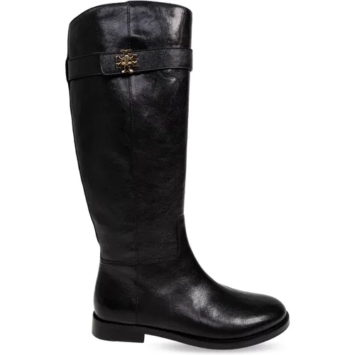 Leather Boots , female, Sizes: 5 UK - TORY BURCH - Modalova