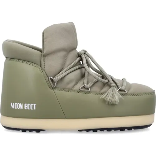 Khaki Stiefeletten für Mädchen - moon boot - Modalova