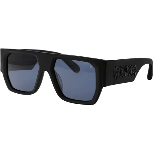 Stylish Sunglasses Spp094M , male, Sizes: 54 MM - Philipp Plein - Modalova