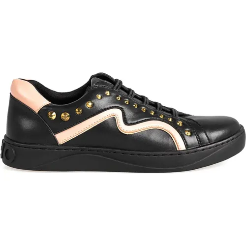 Goldene Studs Sneakers , Damen, Größe: 36 EU - Liu Jo - Modalova