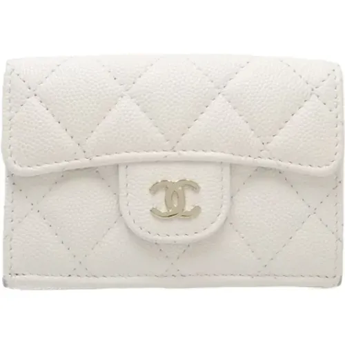 Pre-owned Leather wallets , female, Sizes: ONE SIZE - Chanel Vintage - Modalova