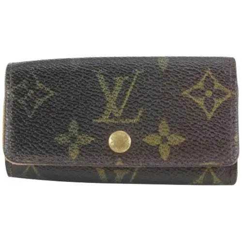 Canvas Wallets, Pre-owned, Made in France , female, Sizes: ONE SIZE - Louis Vuitton Vintage - Modalova