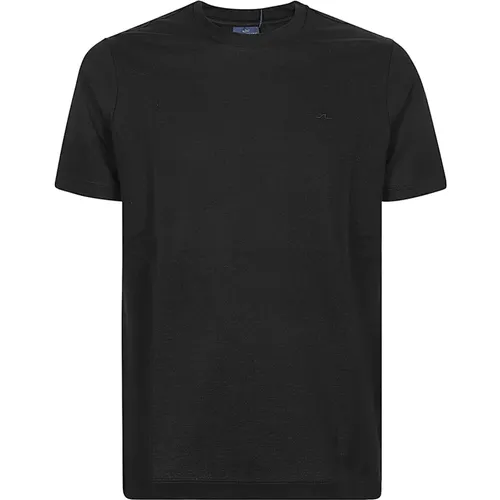 Silber Kollektion Piqué T-shirt , Herren, Größe: M - PAUL & SHARK - Modalova