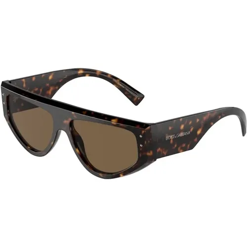 Dark Frame Sunglasses Carey Style , unisex, Sizes: 57 MM - Dolce & Gabbana - Modalova