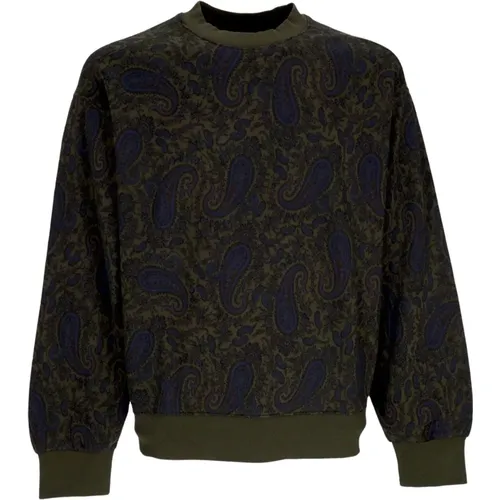 Paisley Print Sweater Weiche Passform , Herren, Größe: M - Carhartt WIP - Modalova