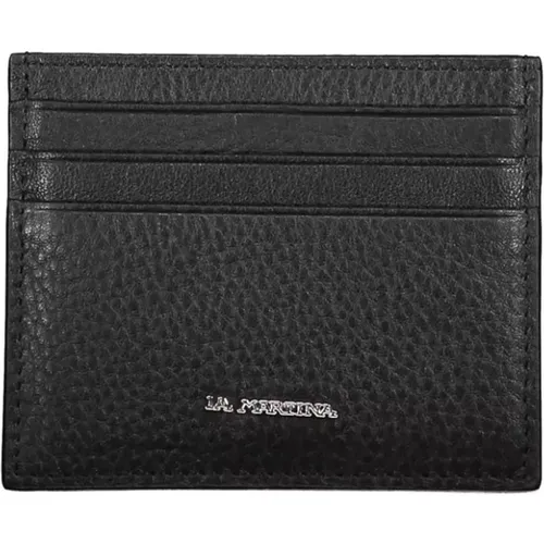 Elegant Leather Cardholder , male, Sizes: ONE SIZE - LA MARTINA - Modalova