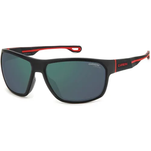 Stylische Sonnenbrille in Mt Red/Green , Herren, Größe: 63 MM - Carrera - Modalova