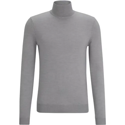 Stylische Sweatshirts Silber , Herren, Größe: L - Hugo Boss - Modalova