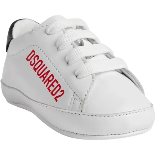 Neugeborene Logo Print Sneakers Lace Up - Dsquared2 - Modalova