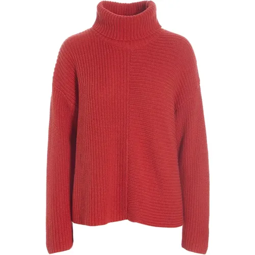 Gamine Knit Turtleneck Sweater Lava , female, Sizes: XL - Bitte Kai Rand - Modalova