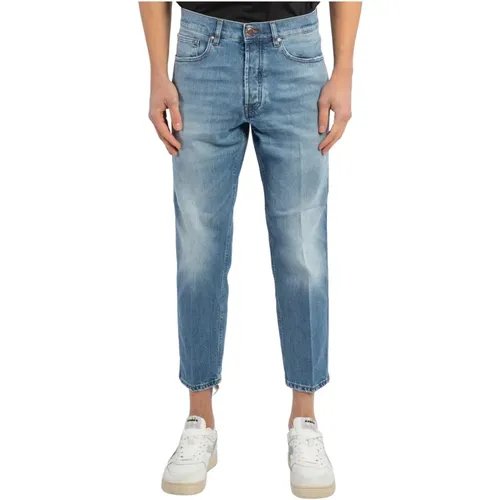 Cropped Jeans , Herren, Größe: W33 - Don The Fuller - Modalova