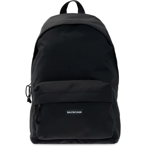 Explorer backpack , male, Sizes: ONE SIZE - Balenciaga - Modalova