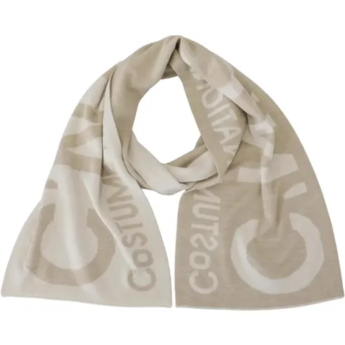 Logo Wrap Warmer Shawl Scarf - Costume National - Modalova