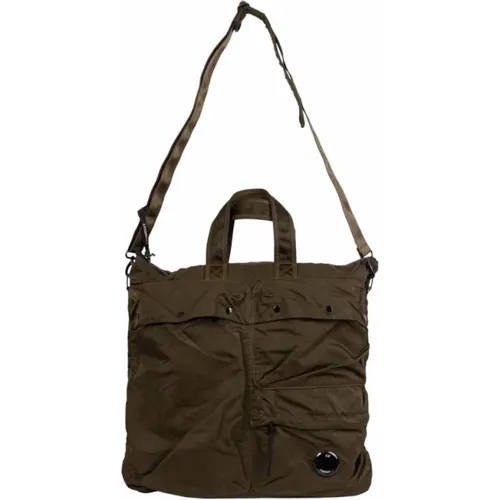 Nylon B Tote Backpack , male, Sizes: ONE SIZE - C.P. Company - Modalova