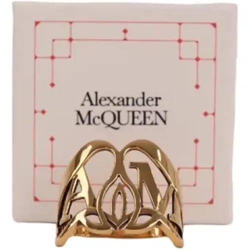 Pre-owned Metall ringe , Damen, Größe: ONE Size - Alexander McQueen Pre-owned - Modalova