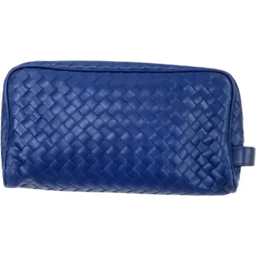 Pre-owned Leather clutches , female, Sizes: ONE SIZE - Bottega Veneta Vintage - Modalova