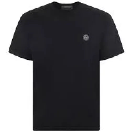 Klassisches T-Shirt , Herren, Größe: M - Stone Island - Modalova