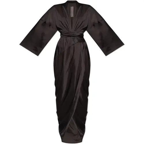 Kleid Wrap Rick Owens - Rick Owens - Modalova